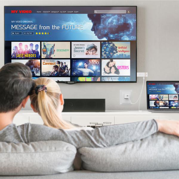 J5create JVAW76 ScreenCast 4K Wireless Display Adapter - Cast Laptop to TV (Supports Miracast, Ai... - Image 5