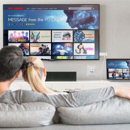 J5create JVAW76 ScreenCast 4K Wireless Display Adapter - Cast Laptop to TV (Supports Miracast, Ai... - Image 5