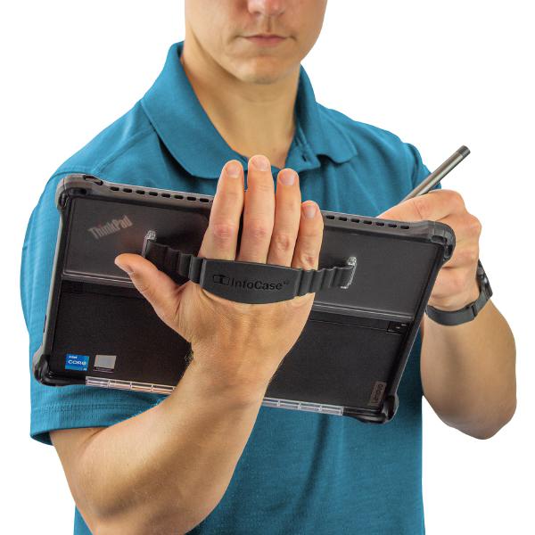 InfoCase Rugged Case with Silicone Hand Strap for Lenovo X12 - Notebook Accessories - Image 5