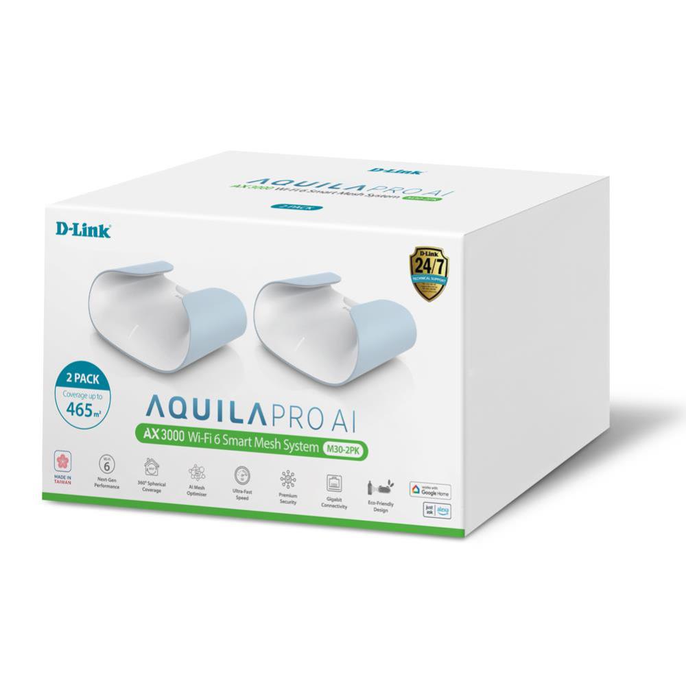 D-Link AQUILA PRO AI AX3000 2-Pack - Network - Wireless Access Point - Image 2
