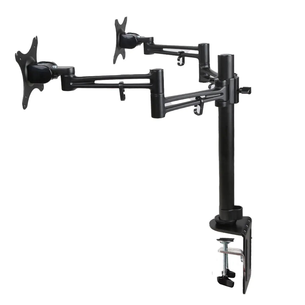 Artiss Monitor Arm Dual Desk Mount Screen Holder Bracket - Image 4