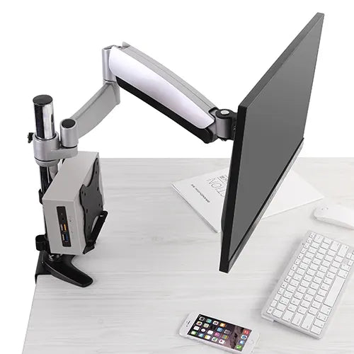Brateck Adjustable Multifunctional Thin Client Mount (NUC) Weight Capacity 5kg Depth Range 17mm-7... - Image 3