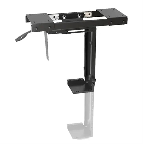 Brateck Adjustable Under-Desk ATX Case Mount with Sliding track, Up to 10kg,360° Swivel （LS） - Ca...