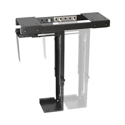 Brateck Adjustable Under-Desk ATX Case Mount with Sliding track, Up to 10kg,360° Swivel - Cases... - Image 3