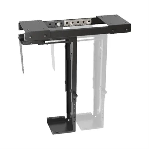 Brateck Adjustable Under-Desk ATX Case Mount with Sliding track, Up to 10kg,360° Swivel （LS） - Ca... - Image 3