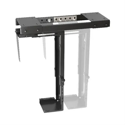 Brateck Adjustable Under-Desk ATX Case Mount with Sliding track, Up to 10kg,360° Swivel （LS） - Ca... - Image 3