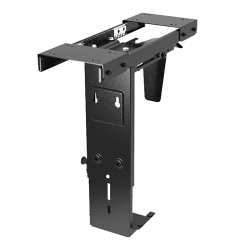 Brateck Adjustable Under-Desk ATX Case Mount with Sliding track, Up to 10kg,360° Swivel - Cases... - Image 4