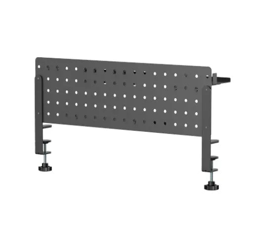 Brateck GMPB-05-02-B Clamp-on desk Pegboard Organizer with Storage Kits (Black) (LS) - Furniture - Image 2