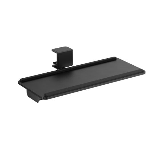 Brateck KBT11-01 CLAMP-ON SIT-STAND KEYBOARD TRAY WITH WRIST REST  STORAGE DRAWER (BLACK) (LS)...