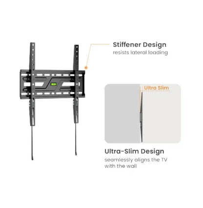Brateck KL38-44F Large-Screen Compact Fixed TV Wall Mount Fit Screen Size: 32'-75' Up to  75kg, F... - Image 2