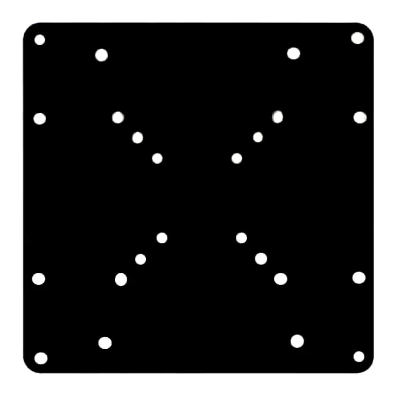 Brateck LCD 200X200 VESA Extension Plate Fit most 23'- 42' LED, LCD, Plasma flat panel TVs , Weig...