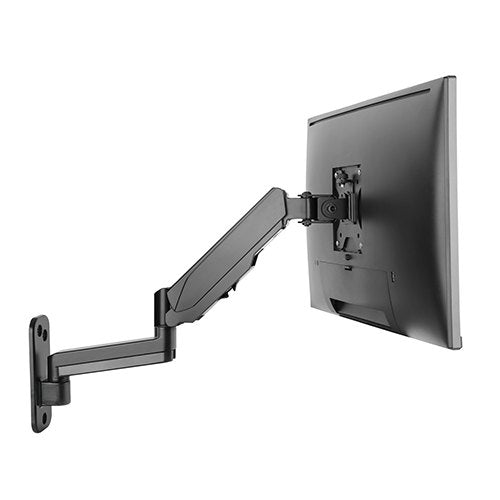 Brateck Single Screen Wall Mounted Articulating  Gas Spring Monitor Arm 17'-32',Weight Capacity (... - Image 3