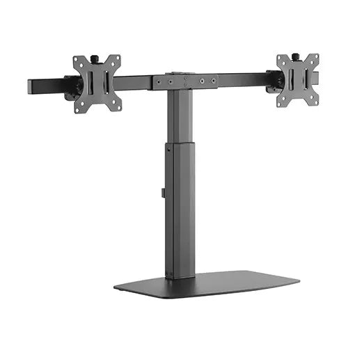 Brateck Dual Free Standing Screen Pneumatic Vertical Lift Monitor Stand Fit Most 17‘-27’ Monitors...