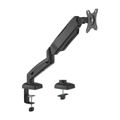 Brateck Economy Single Screen Spring-Assisted Monitor Arm Fit Most 17'-32' Monitor Up to 9 kg VES...