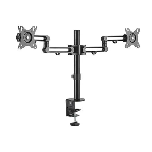 Brateck Dual Monitor Premium Aluminum Articulating Monitor Arm Fit Most 17'-32' Monitors Up to 8k...