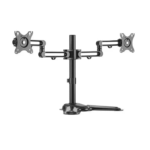Brateck Dual Free Standing Monitor Premium Articulating Aluminum Monitor Stand Fit Most 17'-32' M...