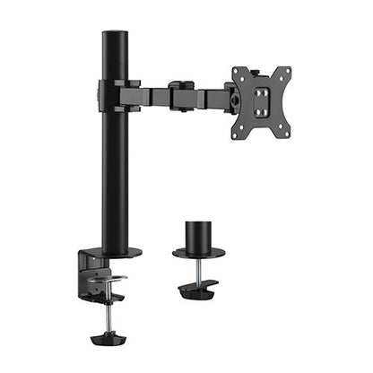 Brateck Single Monitor Affordable Steel Articulating Monitor Arm Fit Most 17'-32' Monitor Up to 9...