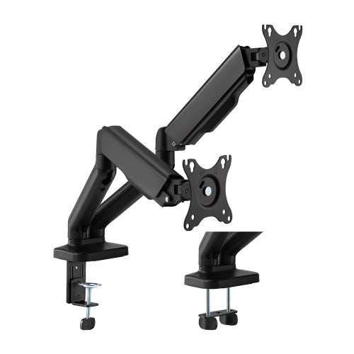 Brateck Cost-Effective Spring-Assisted Dual Monitor Arm Fit Most 17'-32' Monitor Up to 9KG VESA 7...