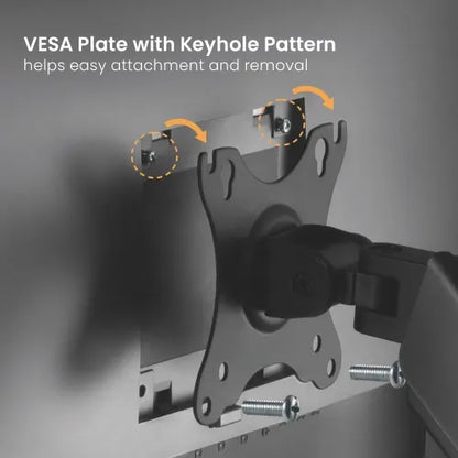 Brateck Cost-Effective Spring-Assisted Dual Monitor Arm Fit Most 17'-32' Monitor Up to 9KG VESA 7... - Image 2