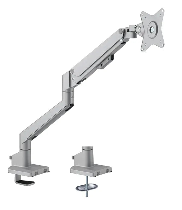 Brateck Single Monitor Thin Gas Spring Monitor Arm Fit Most 17'-32' Monitors, Up to 9kg per scree...