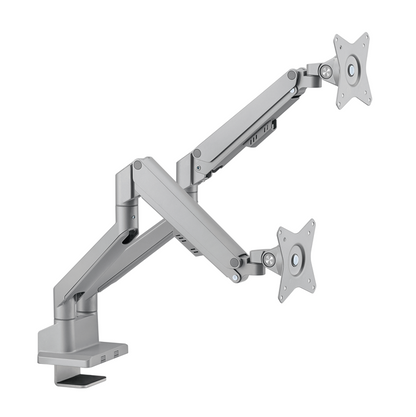 Brateck Dual Monitor Thin Gas Spring Monitor Arm Fit Most 17'-32' Monitors, Up to 9kg per screen... - Image 2