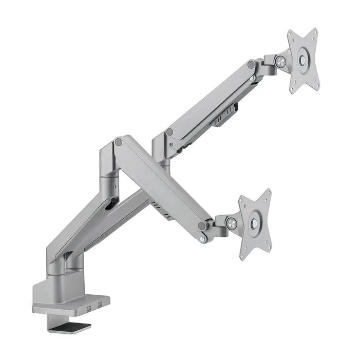 Brateck Dual Monitor Thin Gas Spring Monitor Arm Fit Most 17'-32' Monitors, Up to 9kg per screen... - Image 2