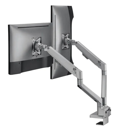 Brateck Dual Monitor Thin Gas Spring Monitor Arm Fit Most 17'-32' Monitors, Up to 9kg per screen... - Image 4