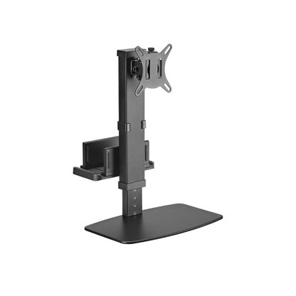 Brateck Vertical Lift Monitor Stand With Thin Client CPU Mount  Fit Most 17'-32' Monitor Up to 8K...