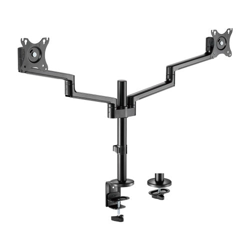 Brateck Premium Aluminum Articulating Monitor Mount Fit Most 17'-32' Monitor Up to 8KG VESA 75x75...