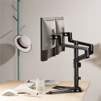 Brateck Premium Aluminum Articulating Monitor Stand Fit Most 17'-32' Monitor Weight Capacity Up t... - Image 2