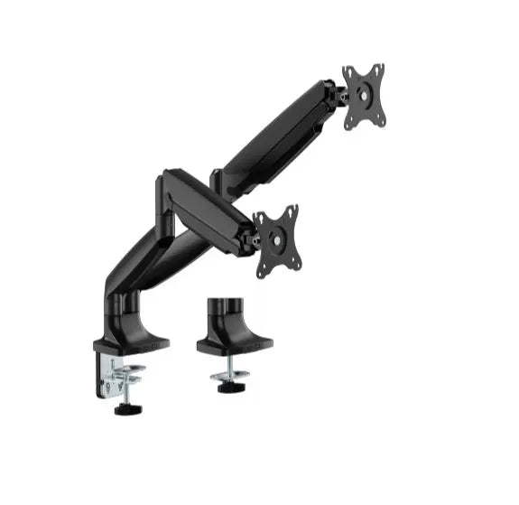 Brateck LDT82-C024-BK Dual Screen Heavy-Duty Gas Spring Monitory Arm with For most 17'~35' Monito...