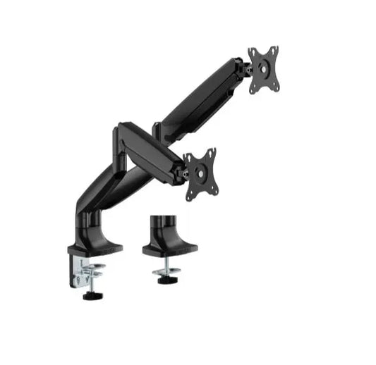 Brateck LDT82-C024-BK Dual Screen Heavy-Duty Gas Spring Monitory Arm with For most 17'~35' Monito...
