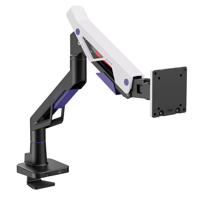 Brateck LDT95-C012UC Atlas Neo Gaming Monitor Arm with USB-A  USB-C Ports For most 24'~57' Monito...