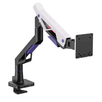 Brateck LDT95-C012UC Atlas Neo Gaming Monitor Arm with USB-A  USB-C Ports For most 24'~57' Monito...