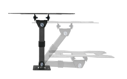 BrateckEconomical Full-Motion TV Wall Mount For 23'-43' Fit Curved TV up to 30KG, VESA 100x100,10... - Image 4