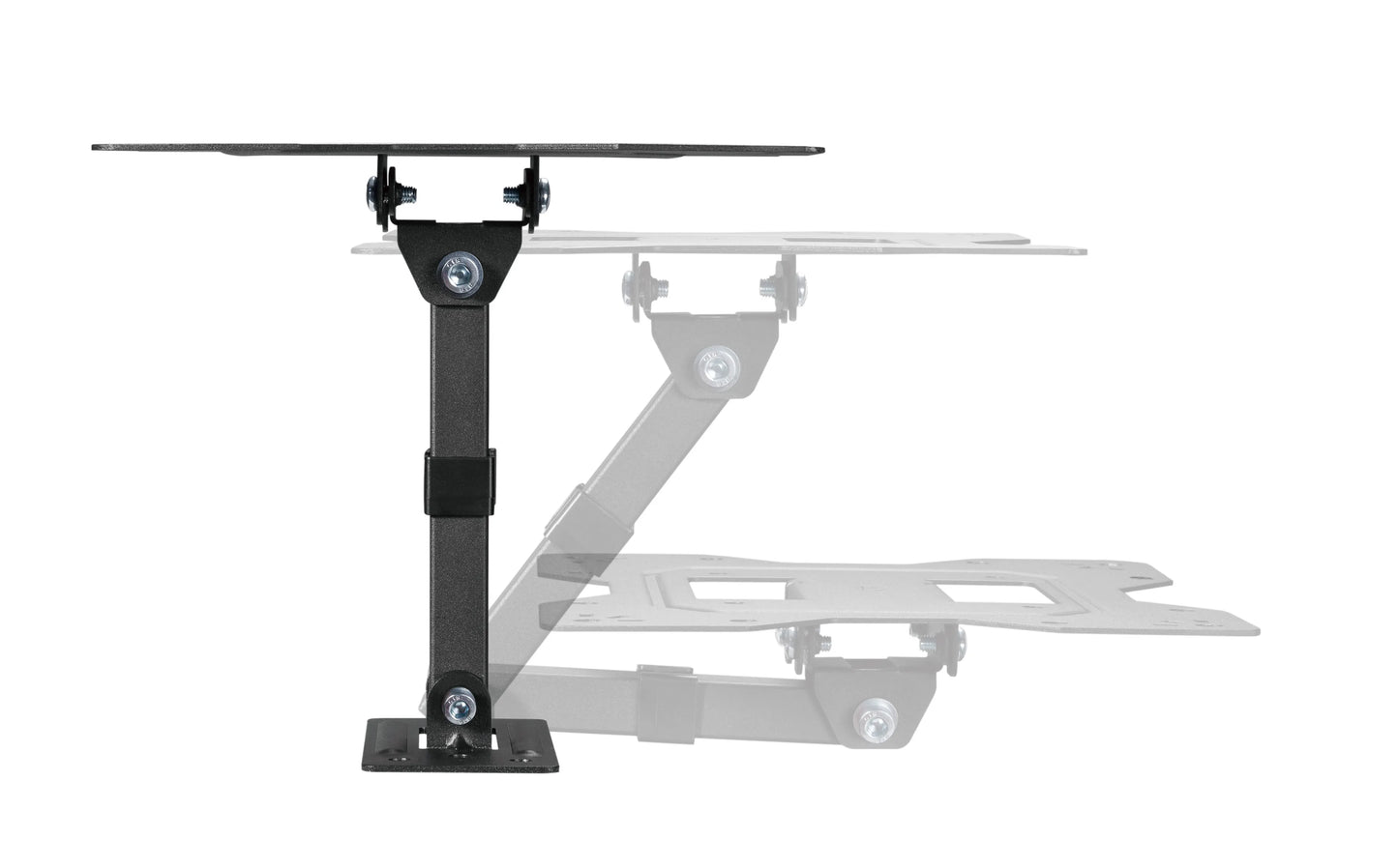 Brateck Economical Full-Motion TV Wall Mount For 23'-43' Fit Curved TV up to 30KG, VESA 100x100,1... - Image 4