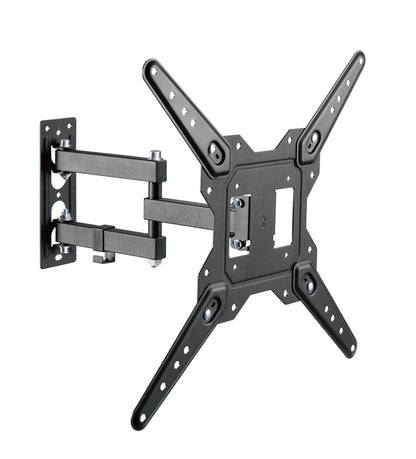 Brateck LPA68-443 Economical Full-Motion TV Wall Mount, Fit Screen Size: 23'-55' Up to 30 KG, Fin...