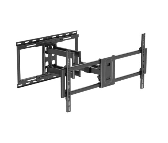 Brateck LPA80-486A HEAVY-DUTY FULL-MOTION TV WALL MOUNT WITH LATERAL SHIFT WALL PLATE For Double...