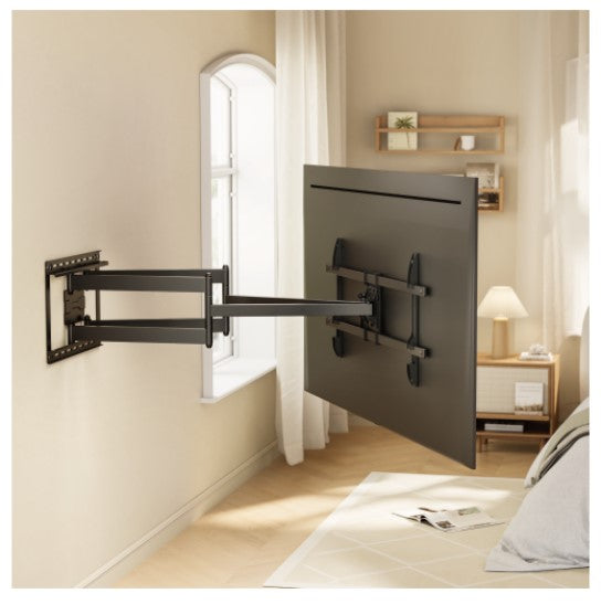 Brateck LPA84-486XL Extra Long Arm Full-Motion TV Wall Mount for most 43'-90' TVs Weight Capacity... - Image 2