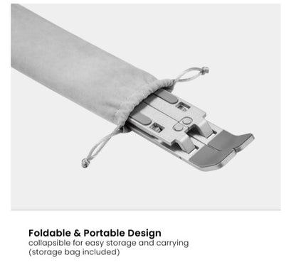 Brateck LPS03-3-03 PORTABLE 6-LEVEL ADJUSTABLE ALUMINUM LAPTOP RISER  For most 11'-15' laptops, t... - Image 3