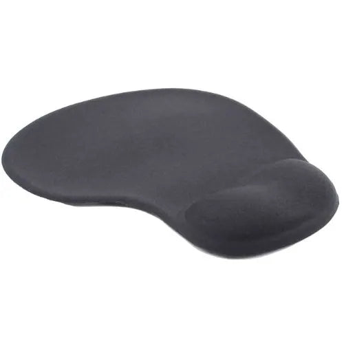 Brateck Mouse Pad with Gel Wrist Rest Black