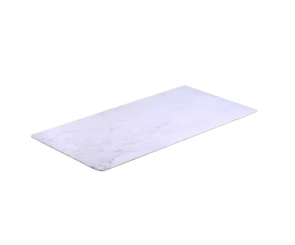 Brateck MP10-1 800mmx400mm Stylish Desk Pad Marbled White, 800x400x4mm, reduces resistance and en...