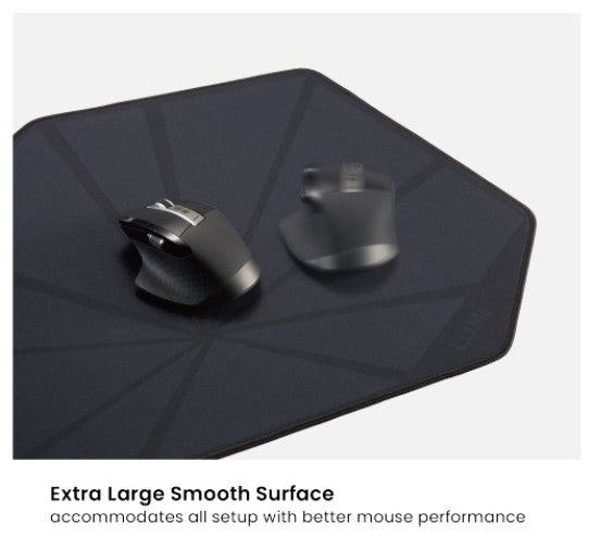 Brateck MP10-5L 1200mmx600mm Gaming Desk Pad, Level up the gaming experience, Anti-Slip Backing (... - Image 2