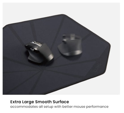 Brateck MP10-5L 1200mmx600mm Gaming Desk Pad, Level up the gaming experience, Anti-Slip Backing (... - Image 2