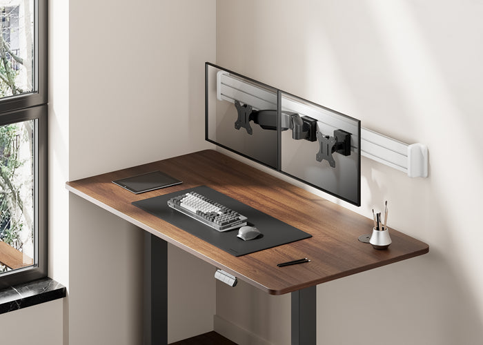 Brateck Aluminum Slatwall Panel, Weight Capacity 40kg-Matte White, Must be installed with MABT-SW... - Image 3