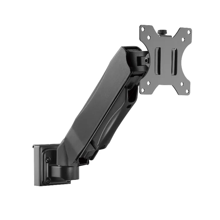Brateck Slatwall Gas Spring Monitor Arm, Effortless Monitor Height Adjustment with Gas Spring, fo...