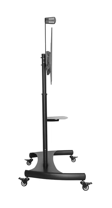 Brateck Large Screen Telescopic Height-Adjustable Steel TV Cart with Crank Handle Fit 60'-100' Up... - Image 2