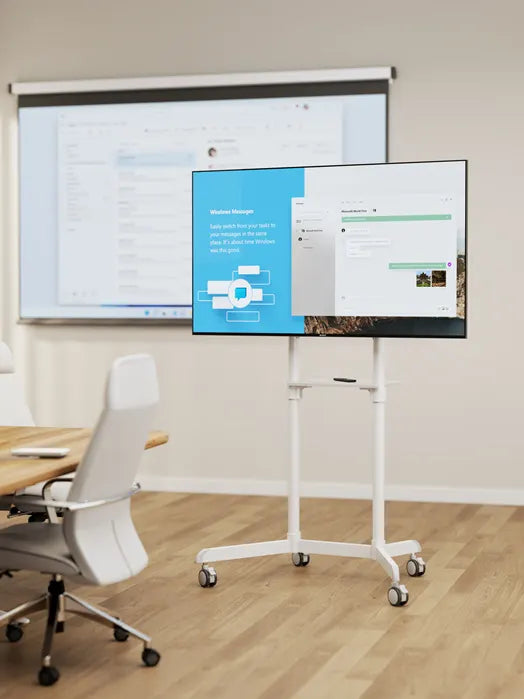 Brateck Rotating Mobile Stand for Interactive Display Fit 37'-70'  Up to 70kg- VESA: 200x200,400x... - Image 4