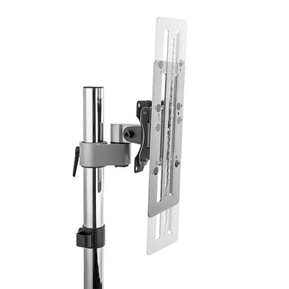 Brateck Steell Track-Mounted Monitor Holder Fit Screen 13'-27' Up to 8kg, Metallic Grey, 115x28x2... - Image 2