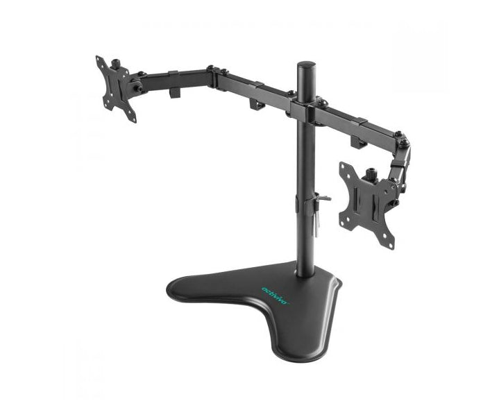 mbeat® activiva Dual-Screen Articulating Monitor Arm with Free-Standing Desktop Base provides the... - Image 3